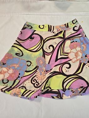 #Free People Pastel Floral Swirl Print Mini